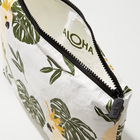 ALOHA Collection Bags Aloha Collection Cockatoo Lounge Mid Pouch